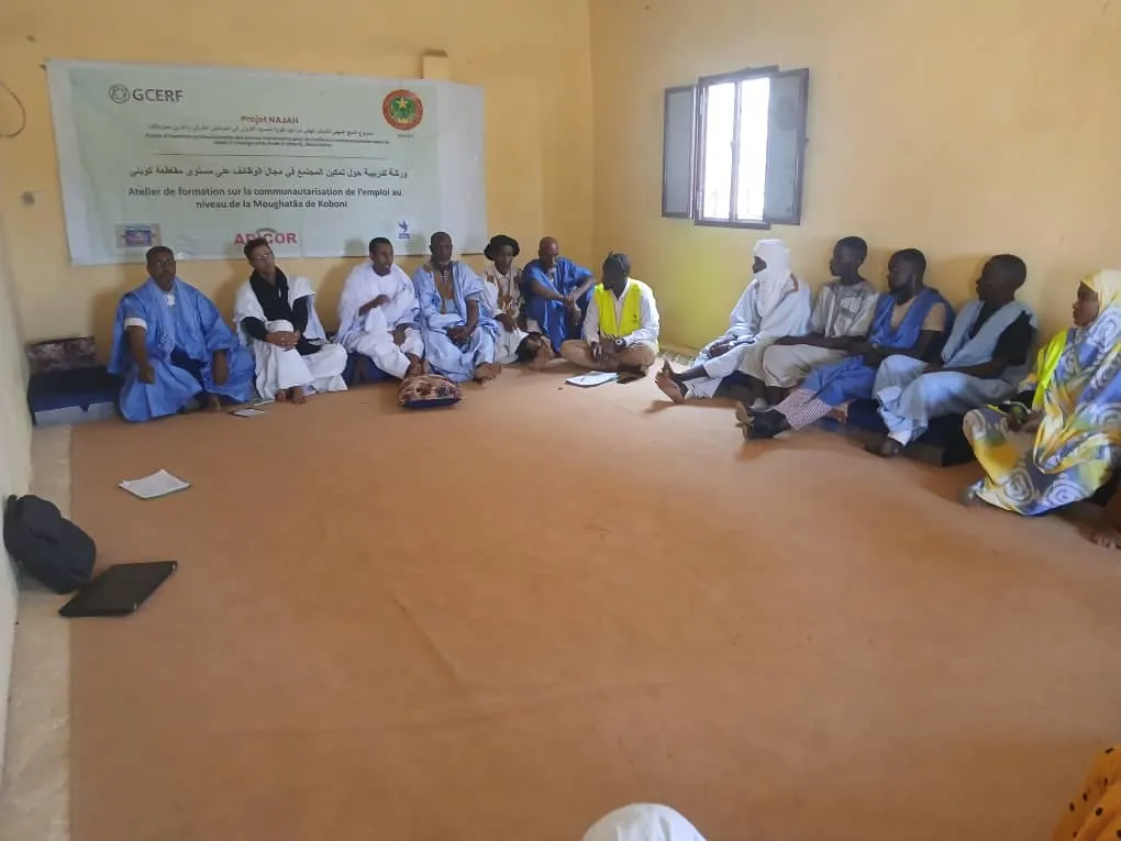 Participants à l'atelier de Koubenni