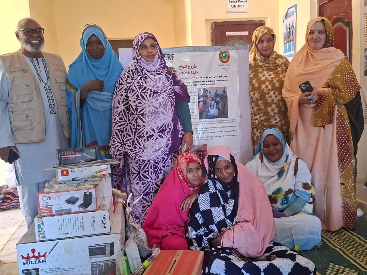 Distribution des kits pâtisserie à Bassiknou